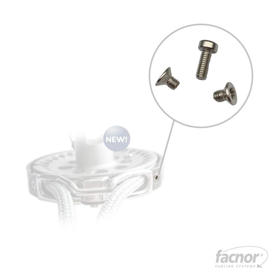 Screws for fixation of FX+0900 stainless steel guide (bag of 3 screws)