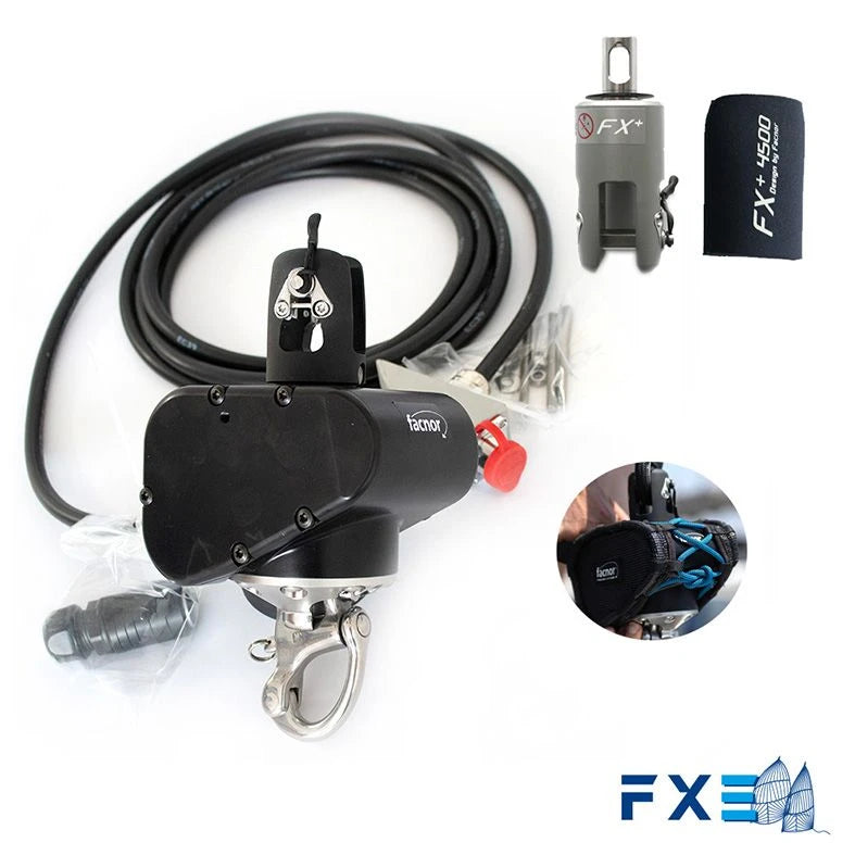 43720200450 — Facnor FXe 4500 Standard kit 12V Electric Code Sail furler — Mast och Rigg - Gennakerrulle