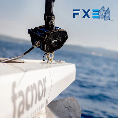 43801045120 — Facnor FXe 4500 motorising kit 12V — Mast och Rigg - Rullfocksystem