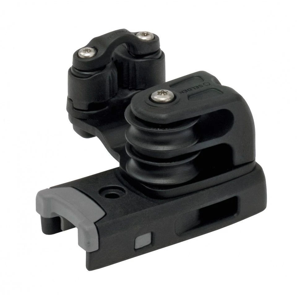 System 22 - End Control, Double Plain Bearing Sheaves, Cam Cleat for Portside Control, Becket for control line