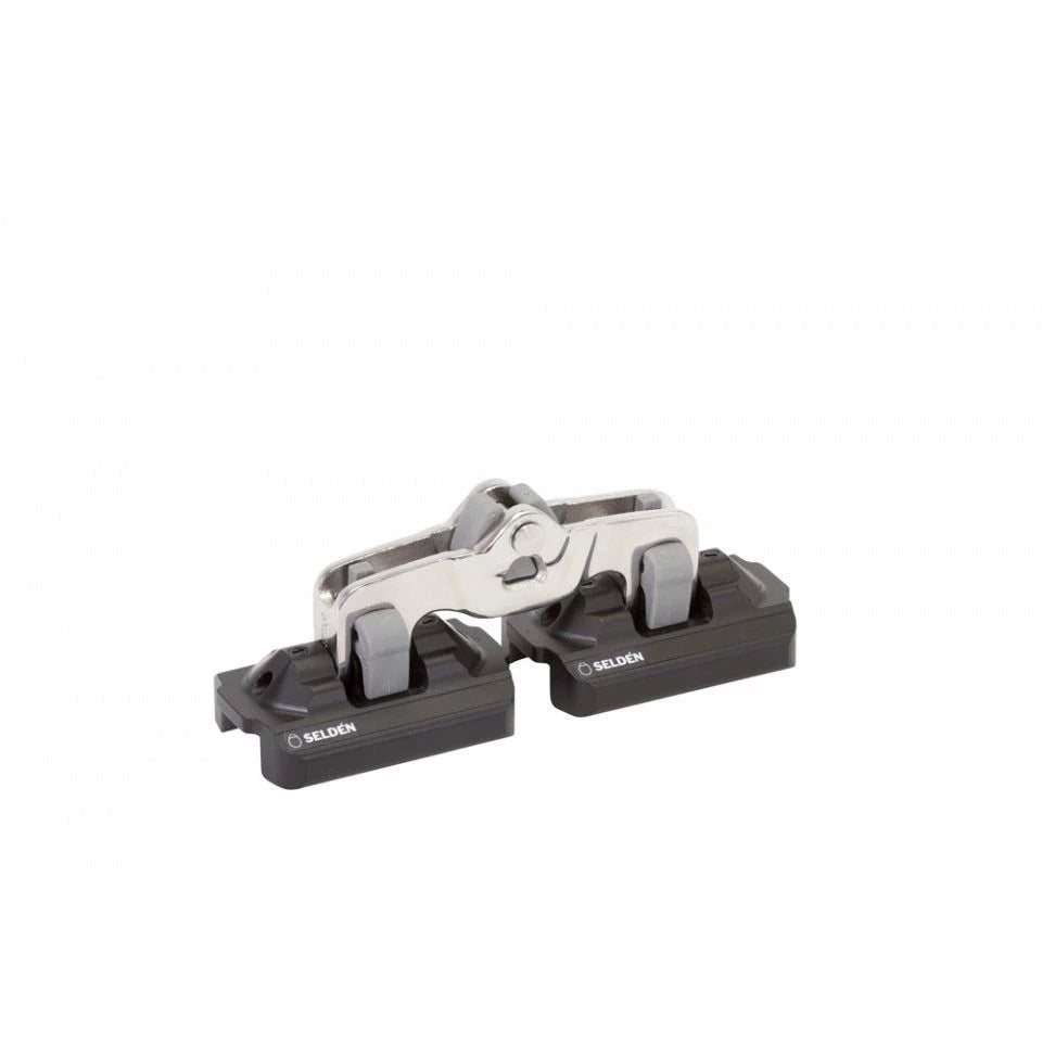 System 22 - Double Ball Bearing Self-Tacking Car, Stainless Toggle Link with Stand-Ups