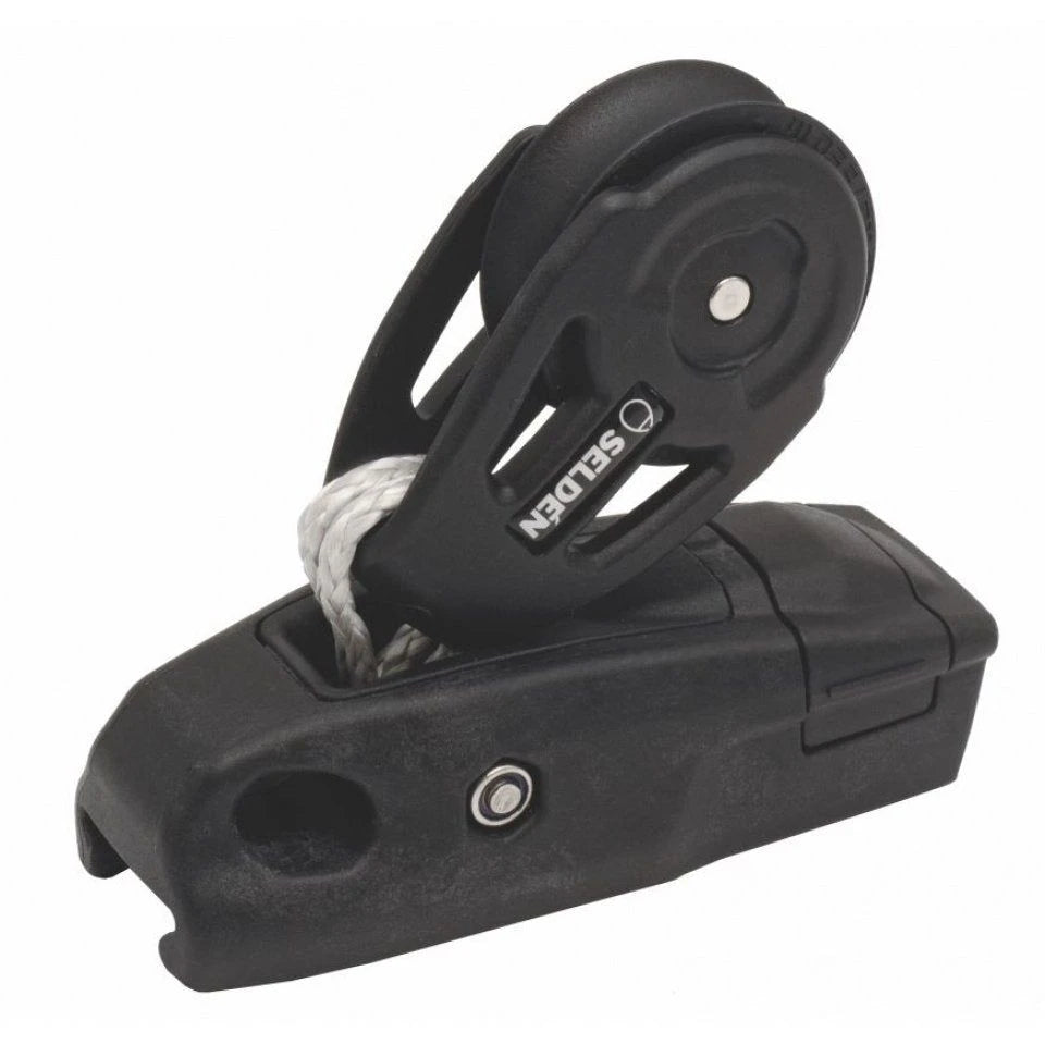 System 22 - Keelboat Jib Car, Pinstop, Becket, Single Ball Bearing 40 mm Block