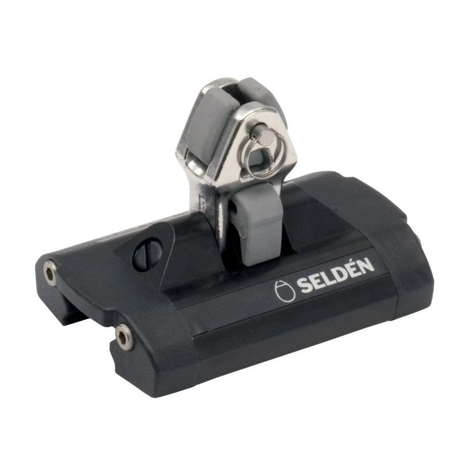 System 30 - Single Ball Bearing Self-Tacking Car for High-Beam Track, Stainless Toggle with Stand-Up