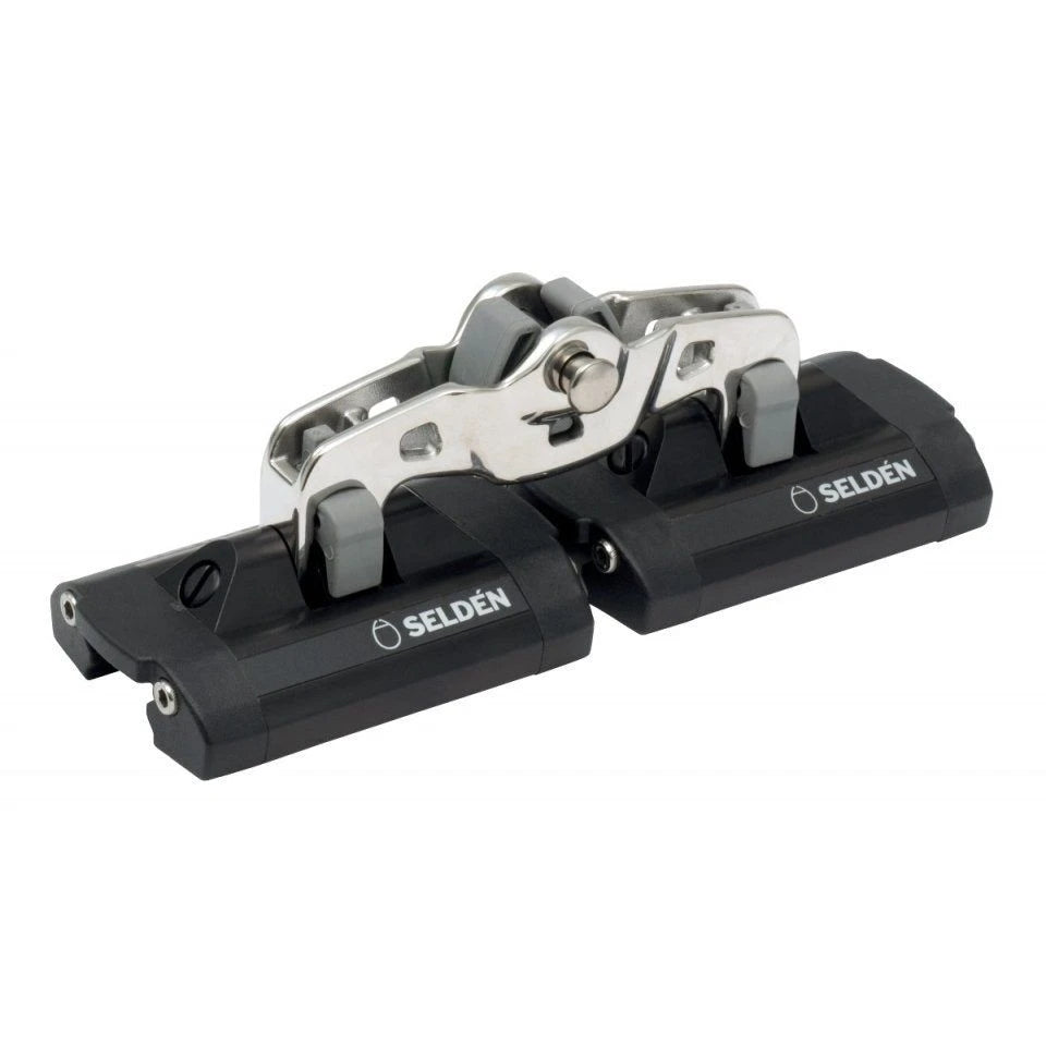 System 30 - Double Ball Bearing Self-Tacking Car for High-Beam Track, Stainless Toggle Link with Stand-Ups