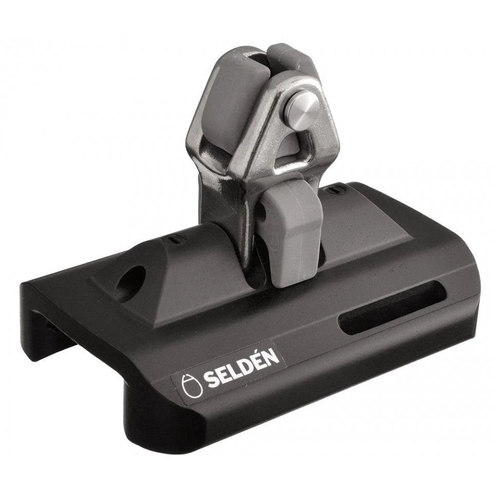 System 30 - Single Ball Bearing Self-Tacking Car for Standard Track, Stainless Toggle with Stand-Up