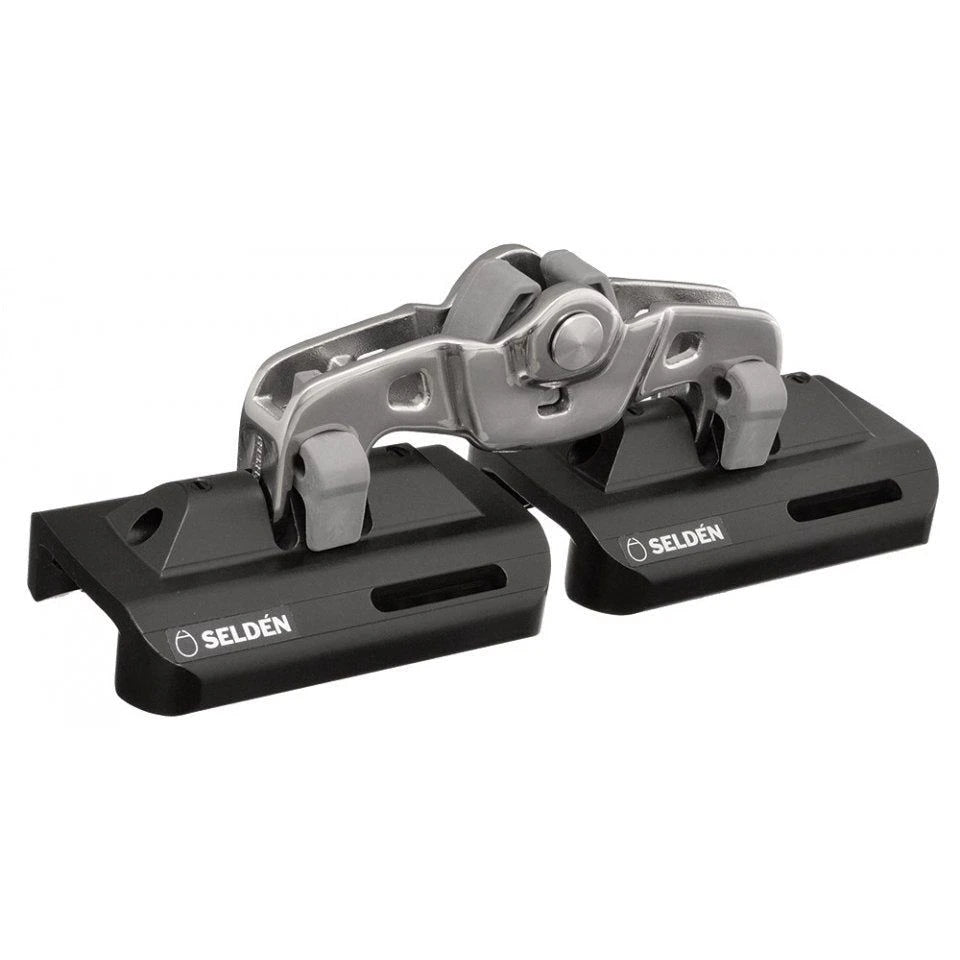 System 30 - Double Ball Bearing Self-Tacking Car for Standard Track, Stainless Toggle Link with Stand-Ups