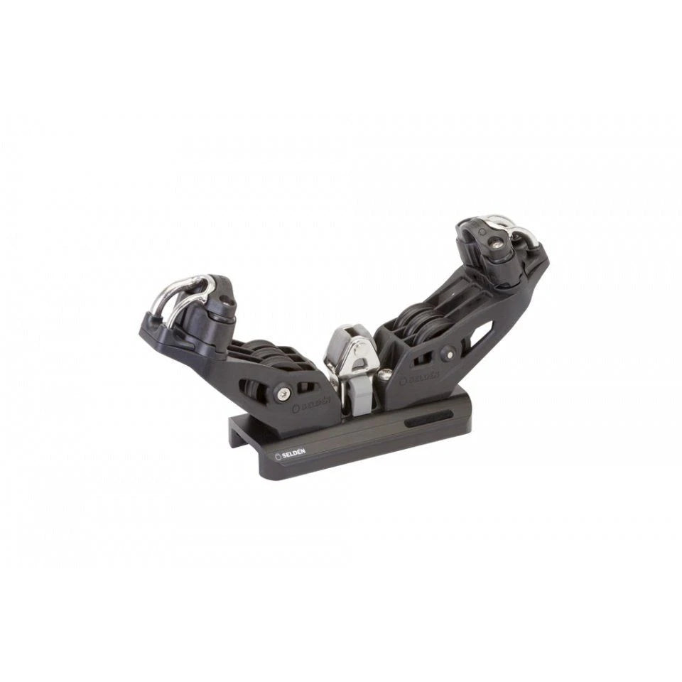 System 30 - Main Ball Bearing Car, 6:1 Purchase, Stainless Toggle with Stand-Up, Control Arms with Cam Cleat 38