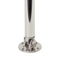 Deck fittings for Self-tacking system 30. For removable installation