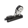 443-350-01 — Selden Genoa Car 30 Perf, Sing.Sheave — Däcksutrustning - Skotvagnar