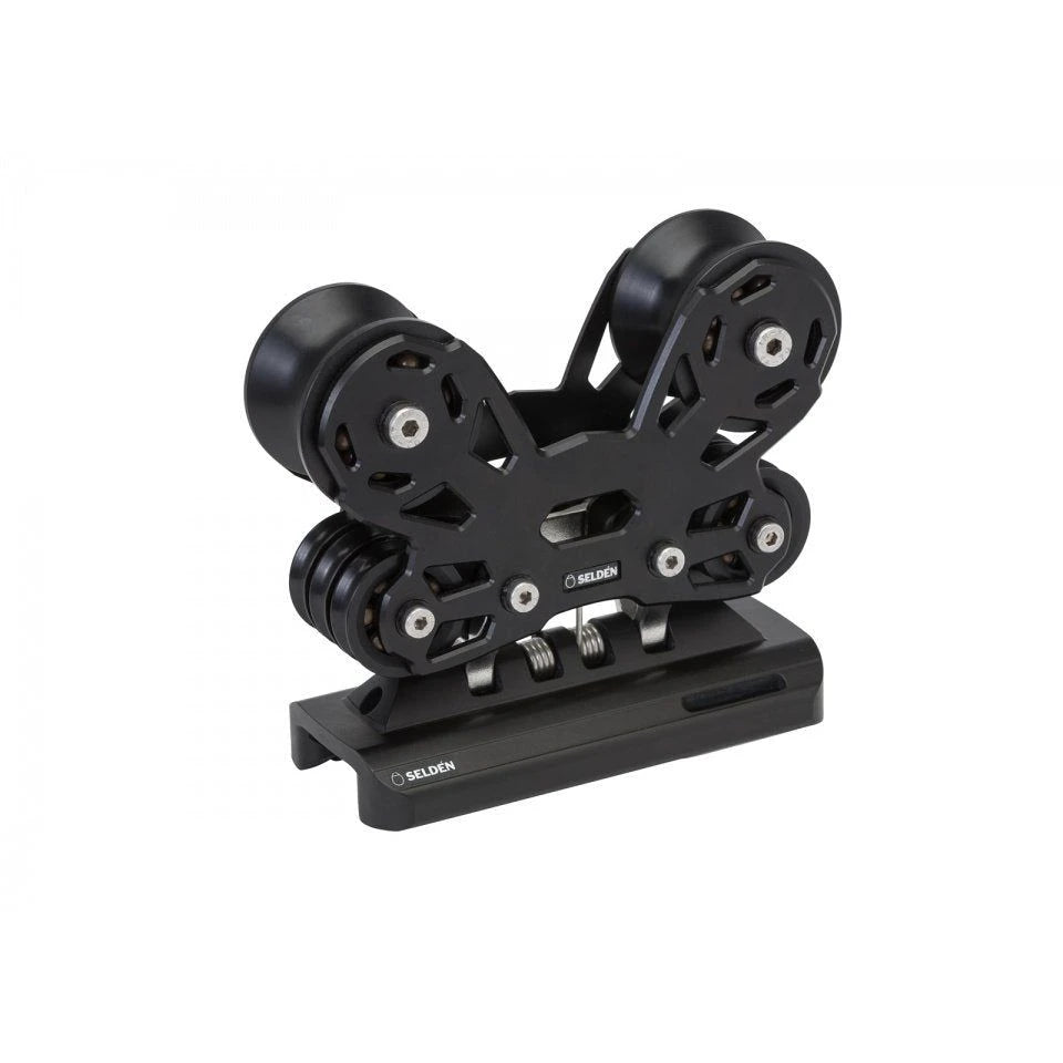 System 30 - Main Ball Bearing Double Car, Ball Bearing Sheaves, 6:1 Purchase, German Sheeting