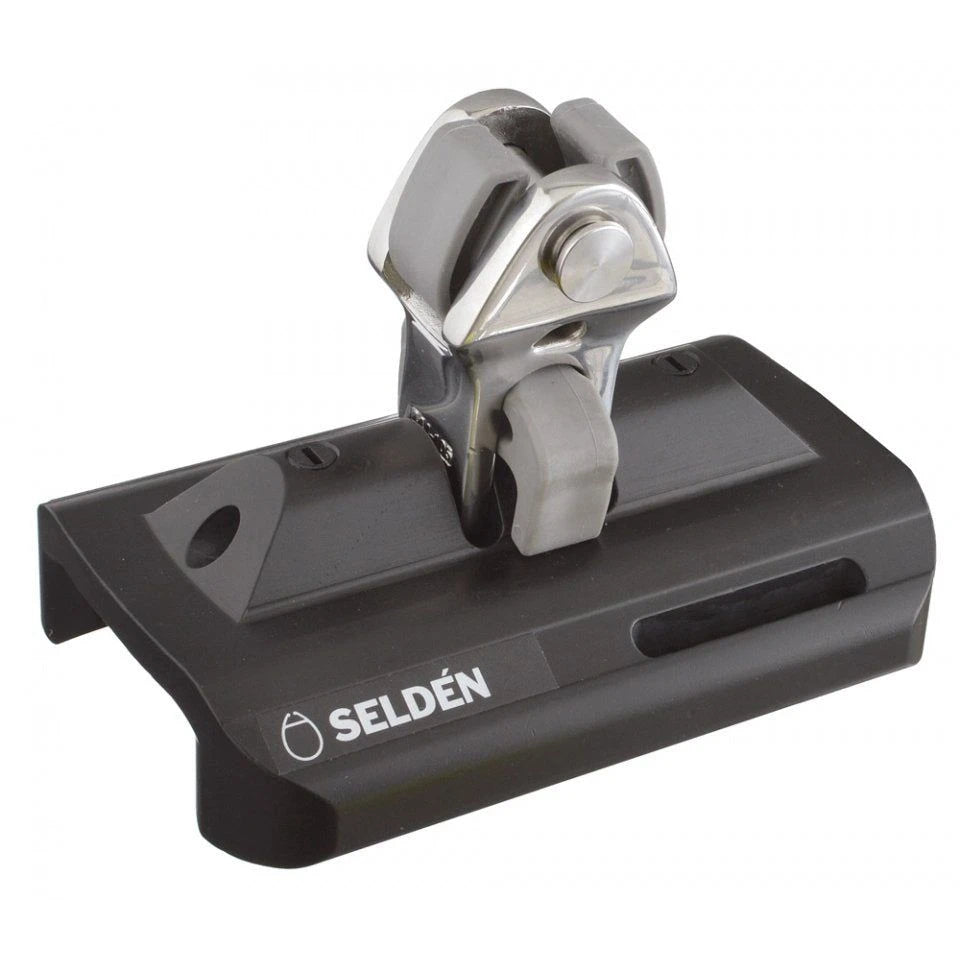 System 42 - Single Ball Bearing Self-Tacking Car, Stainless Toggle with Stand-Up