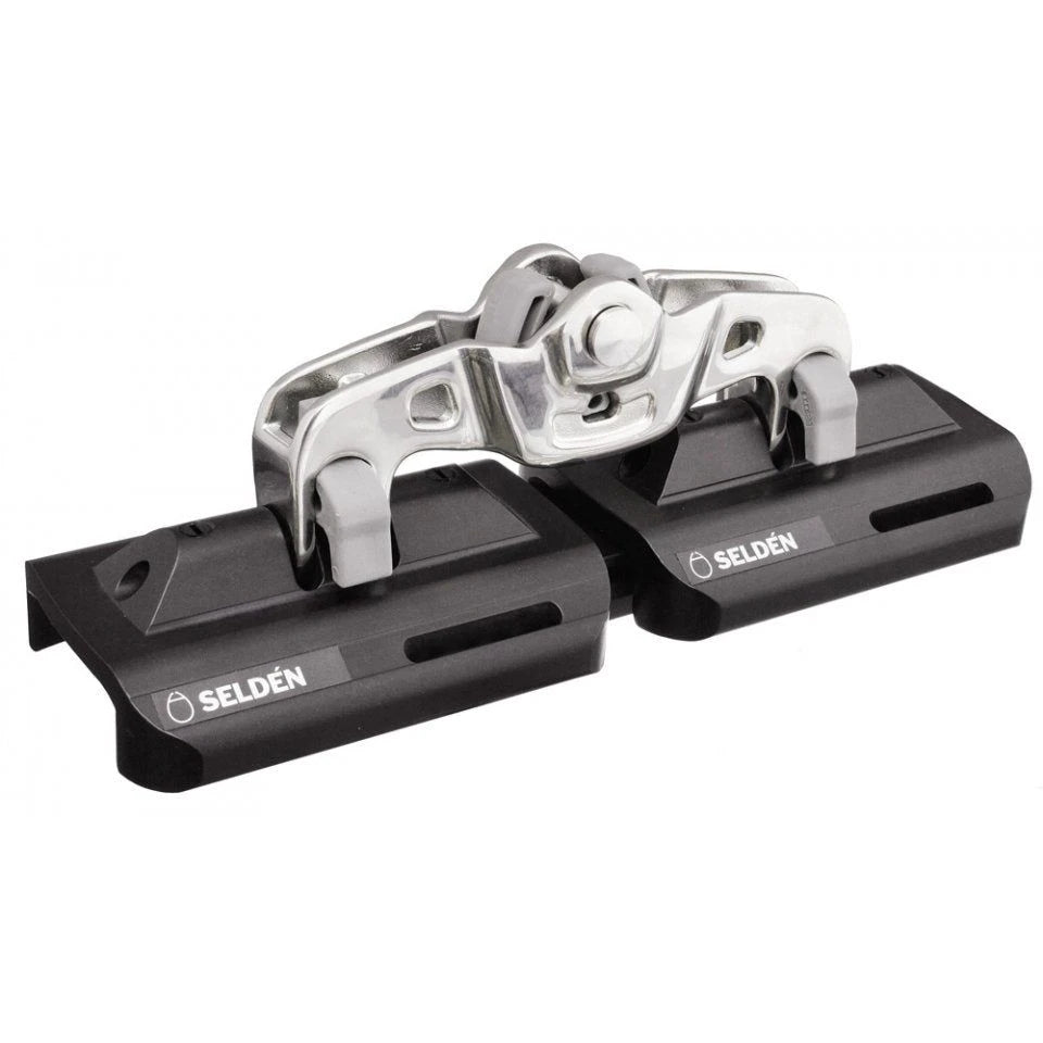 System 42 - Double Ball Bearing Self-Tacking Car, Stainless Toggle Link with Stand-Ups