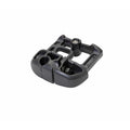 Aluminium spreader clamping end plug for ø14 mm shroud, Spreader T-131