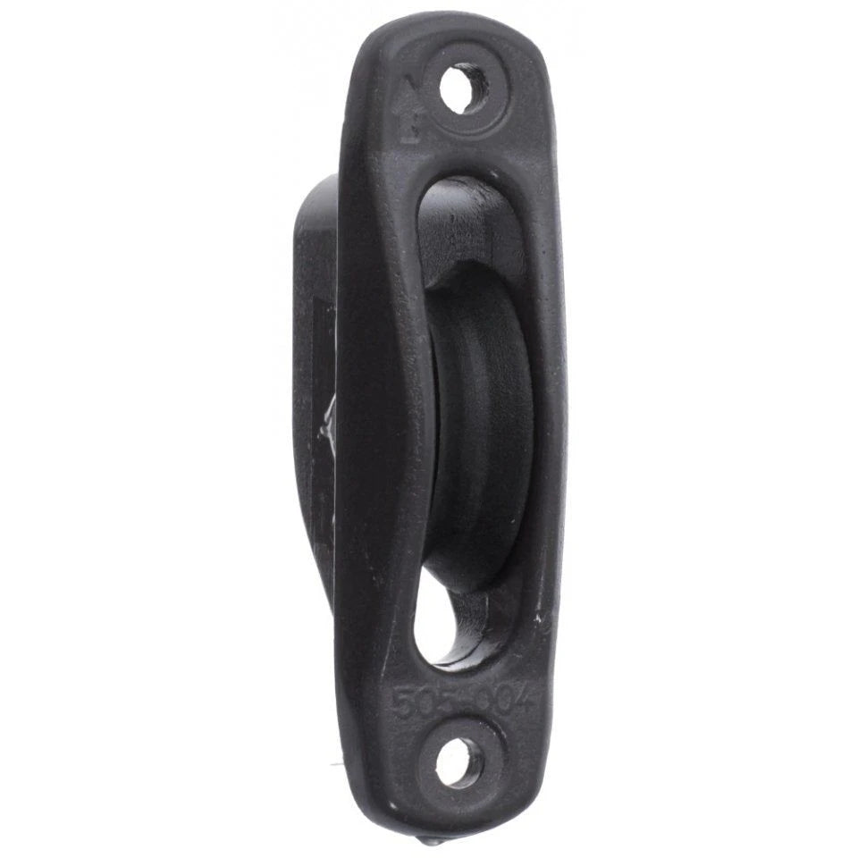 AL-45 sheave box - Aluminium sheave box with ø45 mm composite sheave, fasteners included
