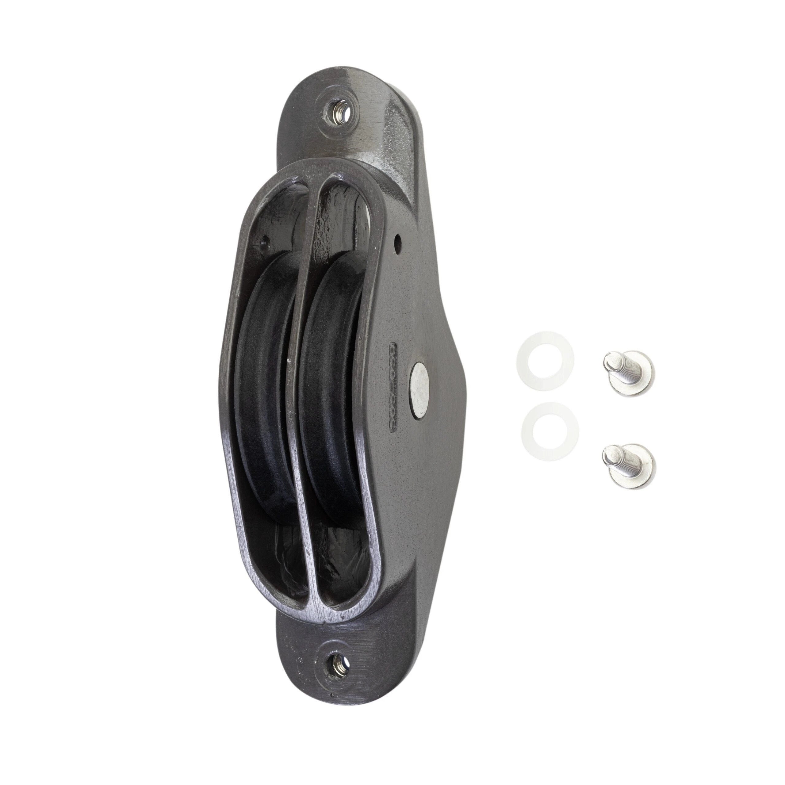 Double Sheave Box (2 x ø90x16) Incl fasteners