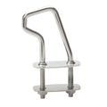 Stowage bracket for spinnaker pole.
