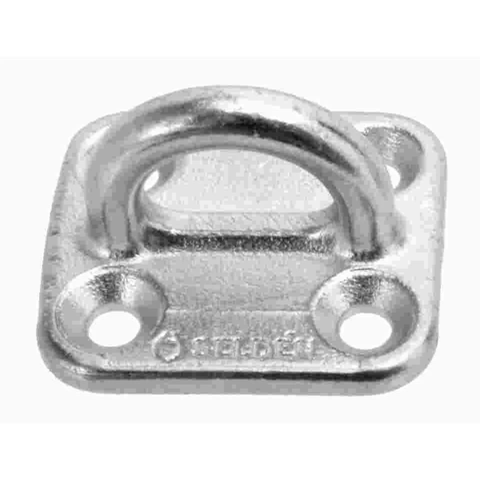 Pad Eye, Stainless Steel, Rectangular 40x35 mm, 4xM5 screws