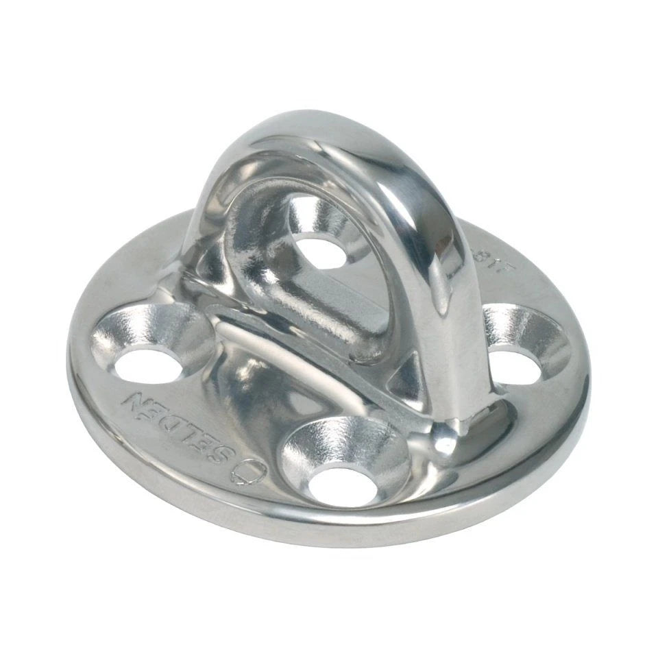 Pad Eye, Stainless Steel, ø72 mm, 4 x M8