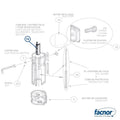 Section lower (1m45) for CF80/105 Mainsail furling system