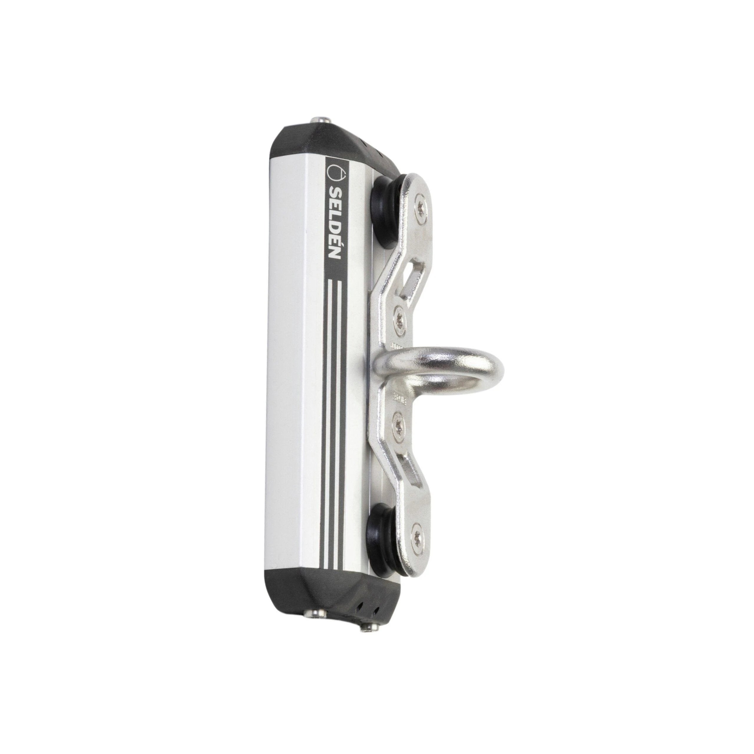 Spinnaker Pole Car, ø30 mm ring for end-for-end pole, 2:1 purchase