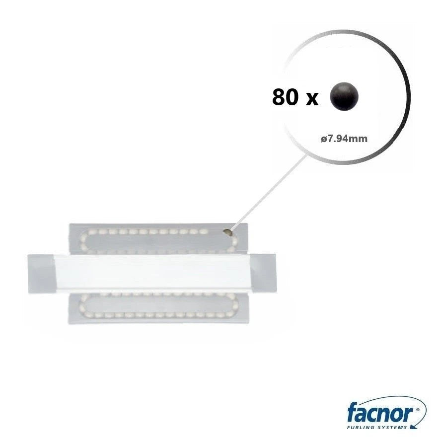 Balls Torlon® ø07.94mm for Facslide 30-40 and FB 30-40 (sold per 80 units)