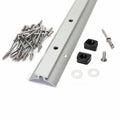 Spinnaker pole track, T-25, 1700 mm, for radius R34 masts