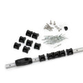 Trysail track gate, end stop, 12 sliders and fasteners.