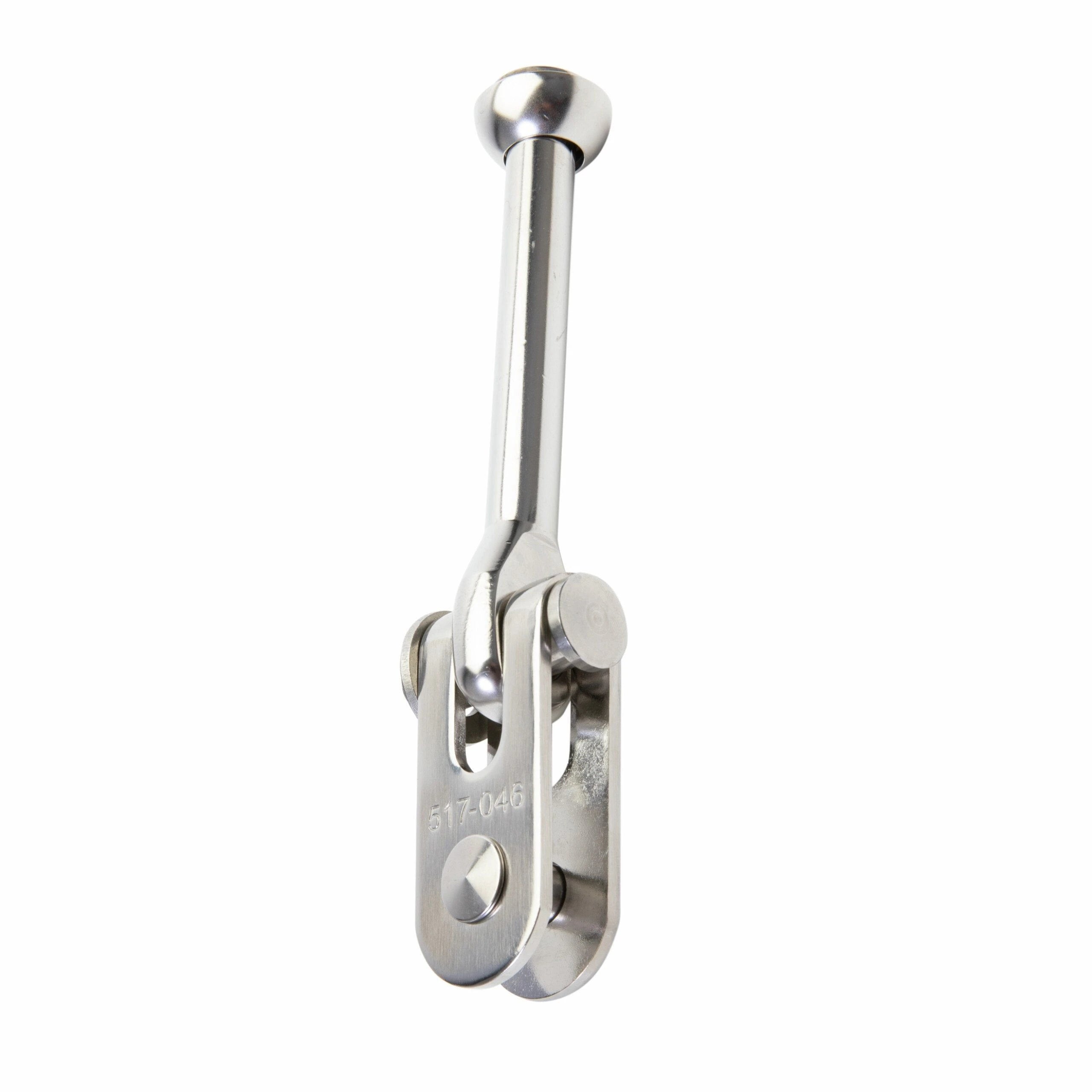 Stemball/eye toggle with jaw/jaw toggle, for ø6 mm headstays