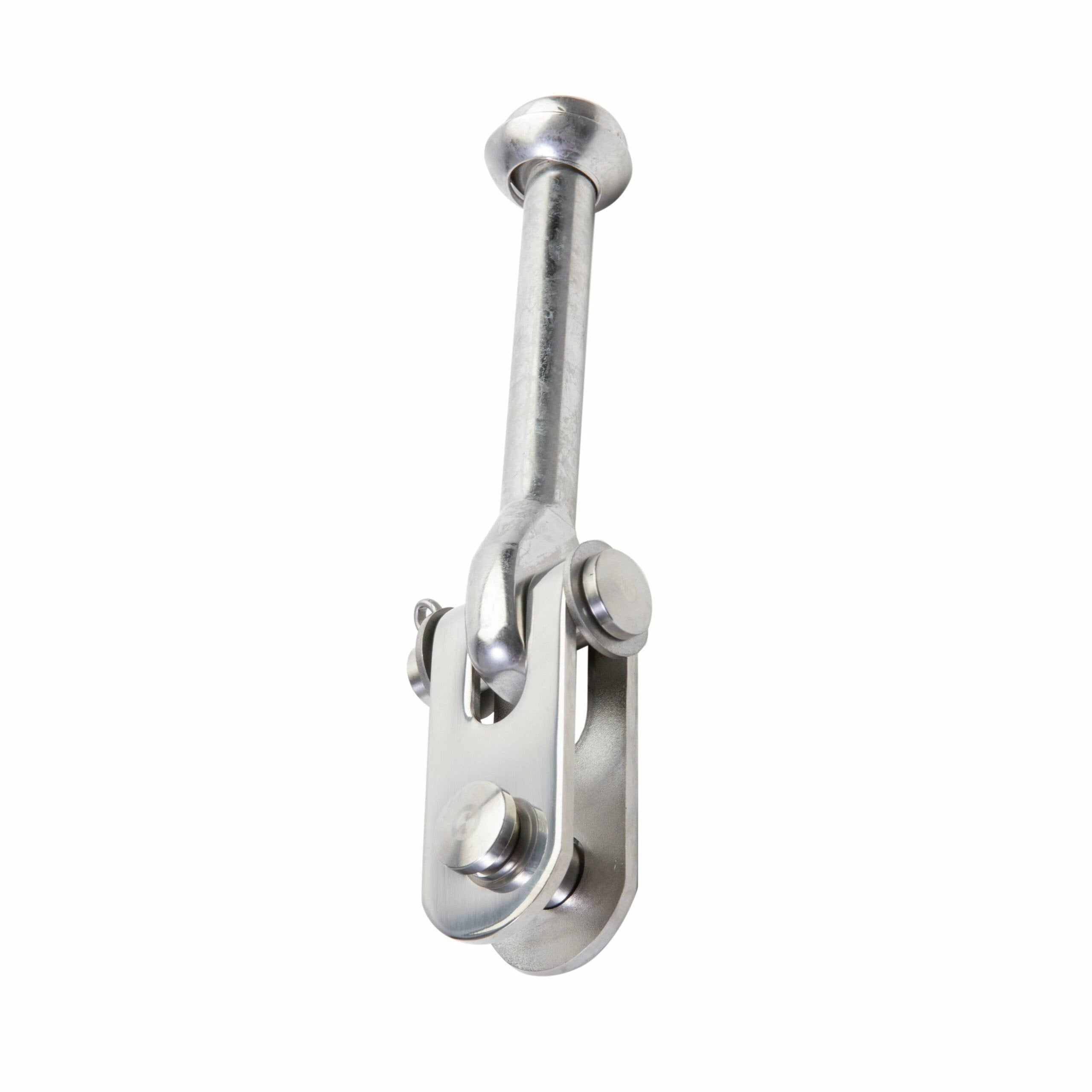 Stemball/eye toggle with jaw/jaw toggle, for ø8 mm headstays