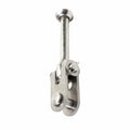 Stemball/eye toggle with jaw/jaw toggle, for ø10 mm headstays