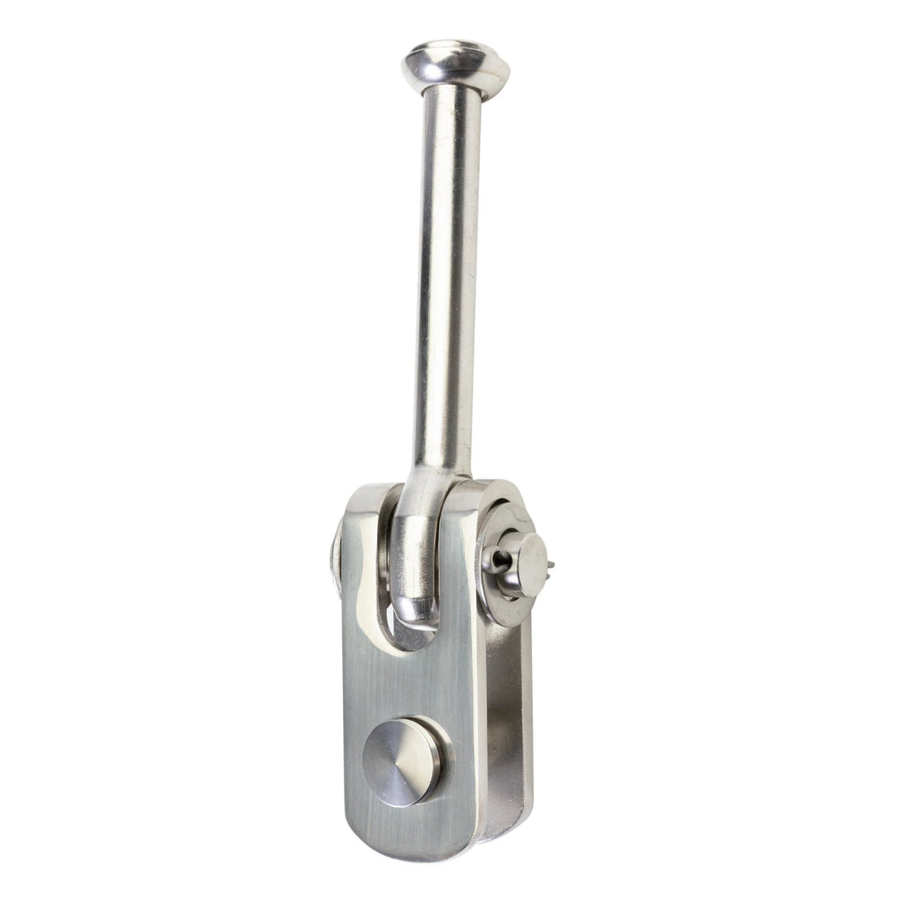 Stemball/eye toggle with jaw/jaw toggle, for ø12 mm headstays