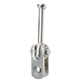 Stemball/eye toggle with jaw/jaw toggle, for ø12 mm headstays