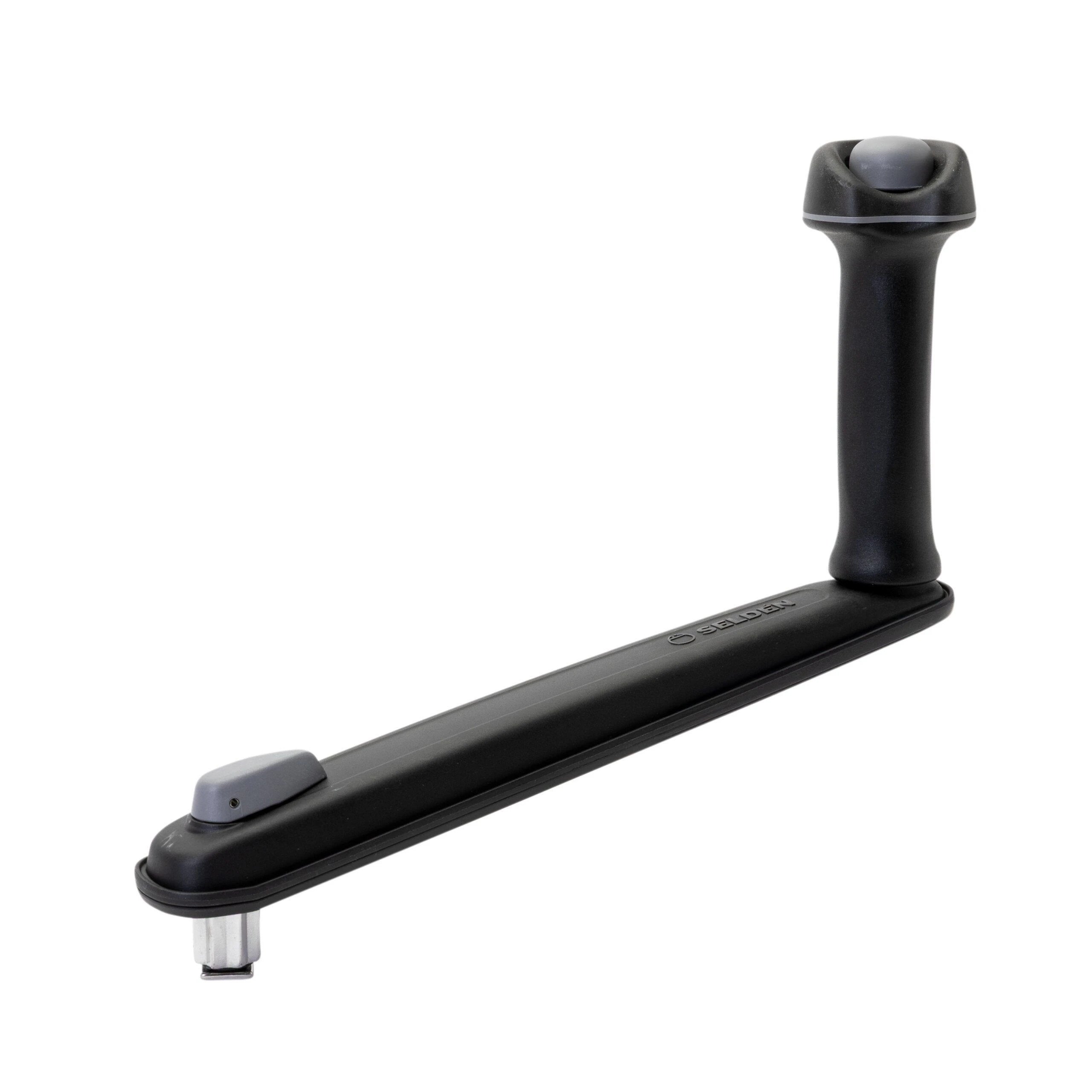 Winch Handle for Seldén Reversible Winches (discontinued), 10"/255mm in Composit with button for reverse function