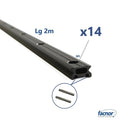 Track 2M FACSLIDE+ with pins (NO slug included)