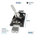 Batten car FL30 (Ø7.94mm torlon® ball bearing)