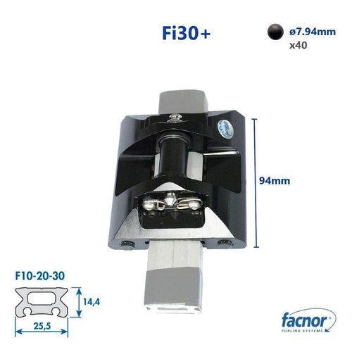 54031300600 — Facnor Compl. Interm car F130+HL — Mast och Rigg - Reservdelar Facnor