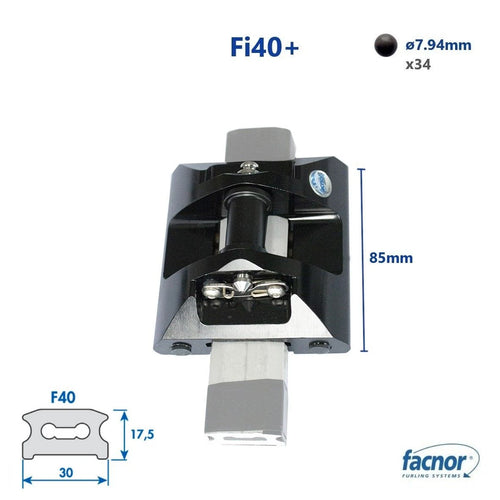 Intermediate car Fi40+ (Ø7.94mm torlon® ball bearing)