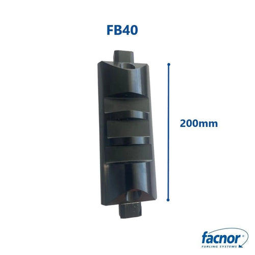 Car FB40 (lenght 200mm) fitted with 96 Torlon® balls (pin not included)