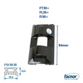 Car FT30+ / FL30+ / FI30+ (lenght 94mm) fitted with 40 Torlon® balls (pin not included)