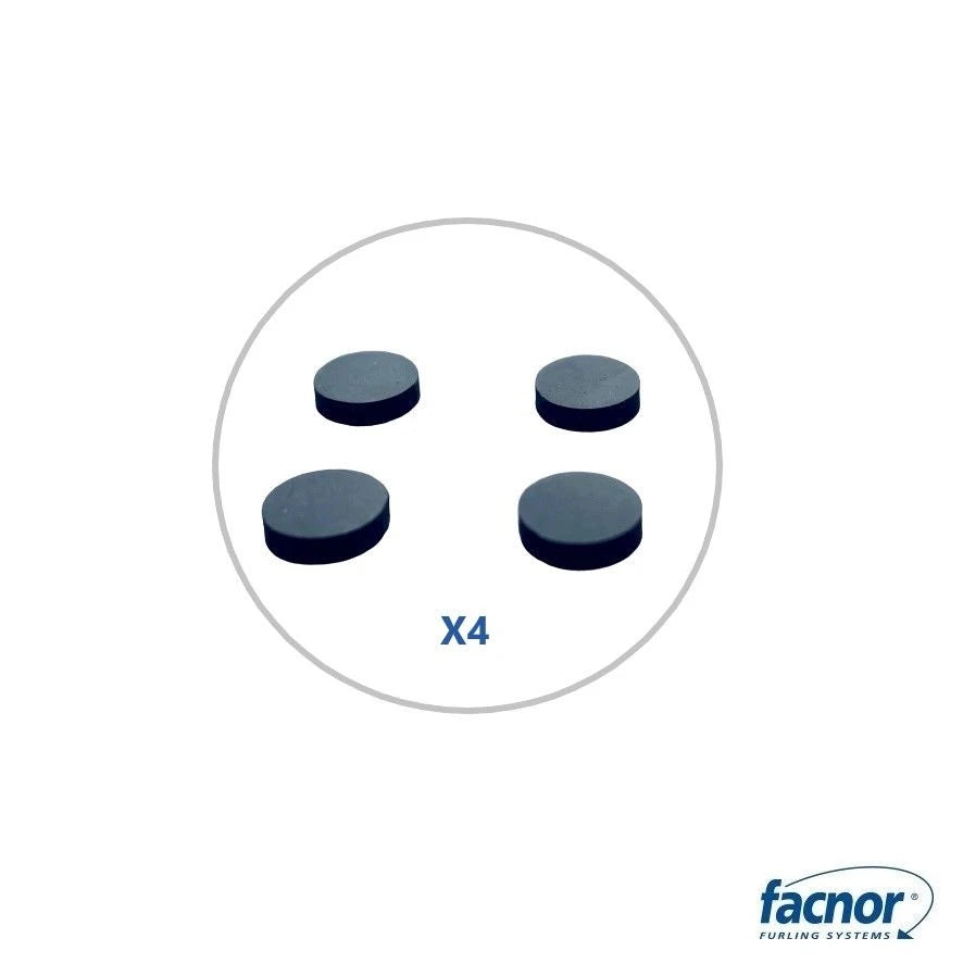 Rubber car protection (x4)