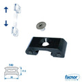 Track end stop for F40+ and FB40
