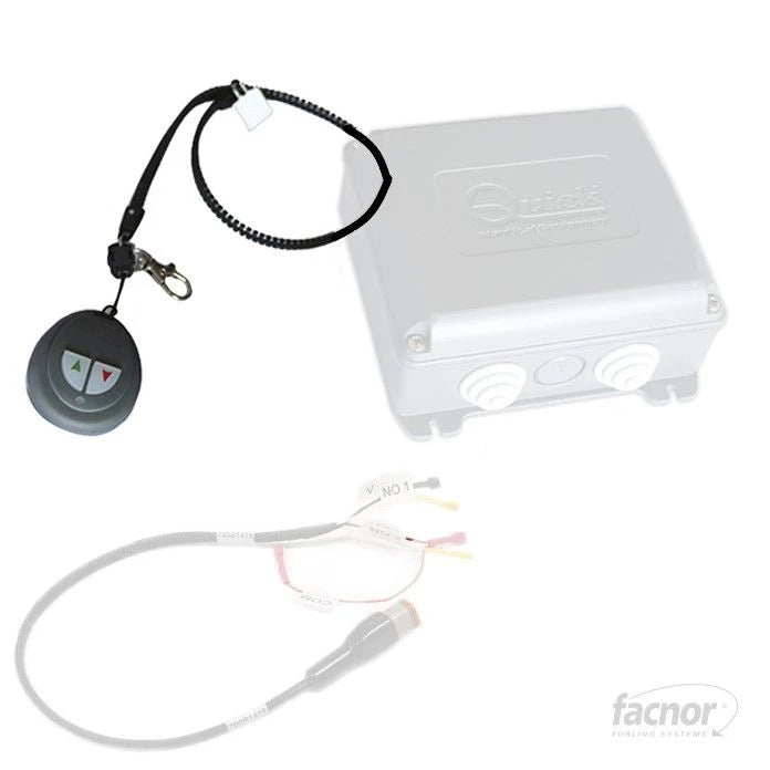 Transmitter radio control 2 chanels (Quick brand ref P02) 869.8Mhz