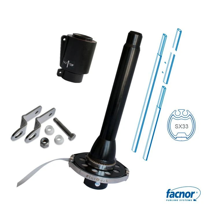 FD 170 manual furling and reefing system