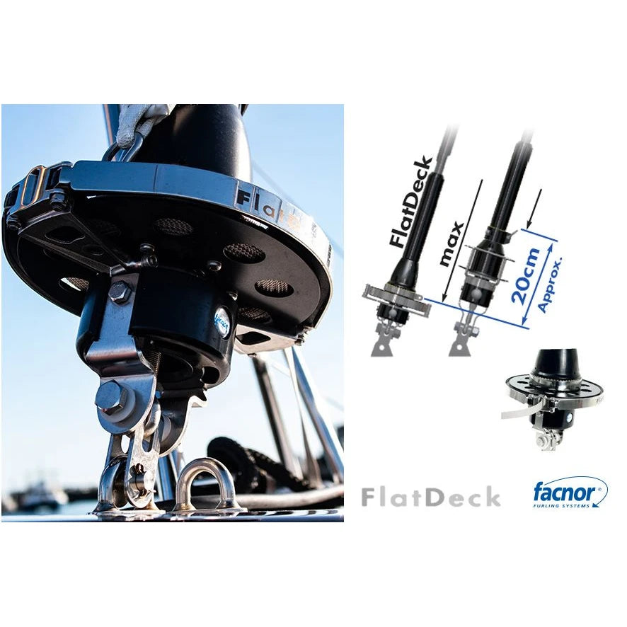 FD 280 manual furling and reefing system