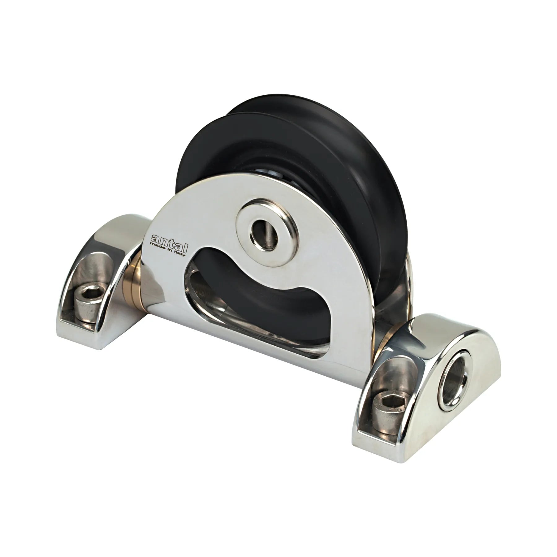 Antal 75mm Stainless Steel Classic Deck Block Hollow Pin