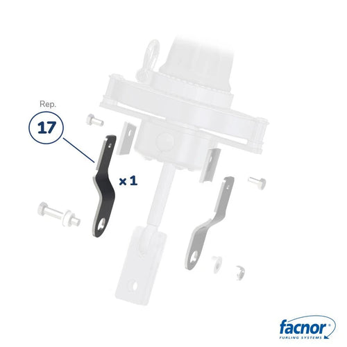 89015411120 — Facnor Linkplate FD170-230 65mm — Mast och Rigg - Reservdelar Facnor