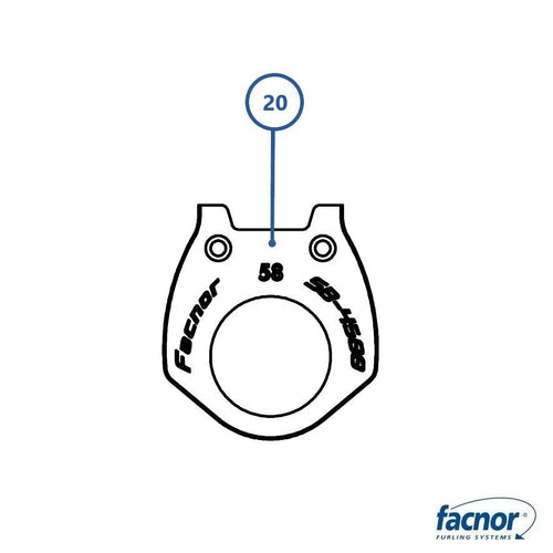 Jaw for SB4500 snatch block