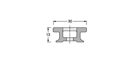 Antal HS30 Track For Direct Mounting Al Black L3000 + Fi
