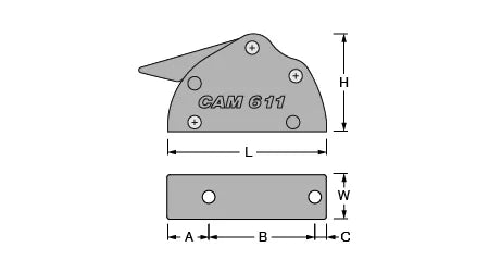 Antal Avlastare Cam 611 enkel