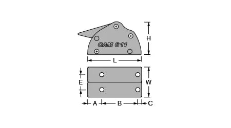 Antal Avlastare Cam 611 dubbel
